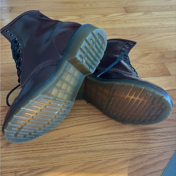 Dr. Martens 1460 8-Eye Leather Boots - Cherry - Picture 3 of 8